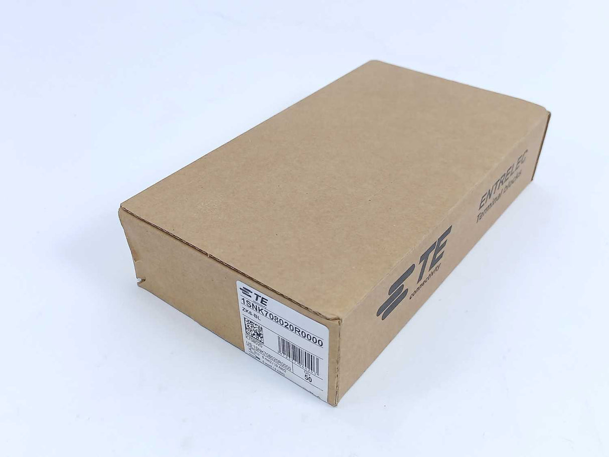 TE Connectivity 1SNK708020R0000 ZK6-BL 50 Pcs.