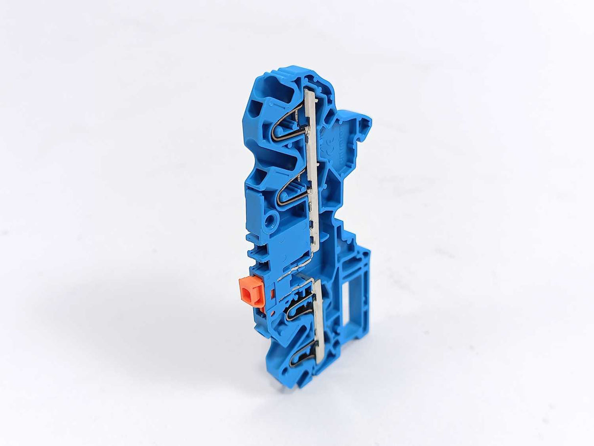 TE Connectivity 1SNK705321R0000 Terminal Block ZK2.5-S-4P-BL 50 Pcs.