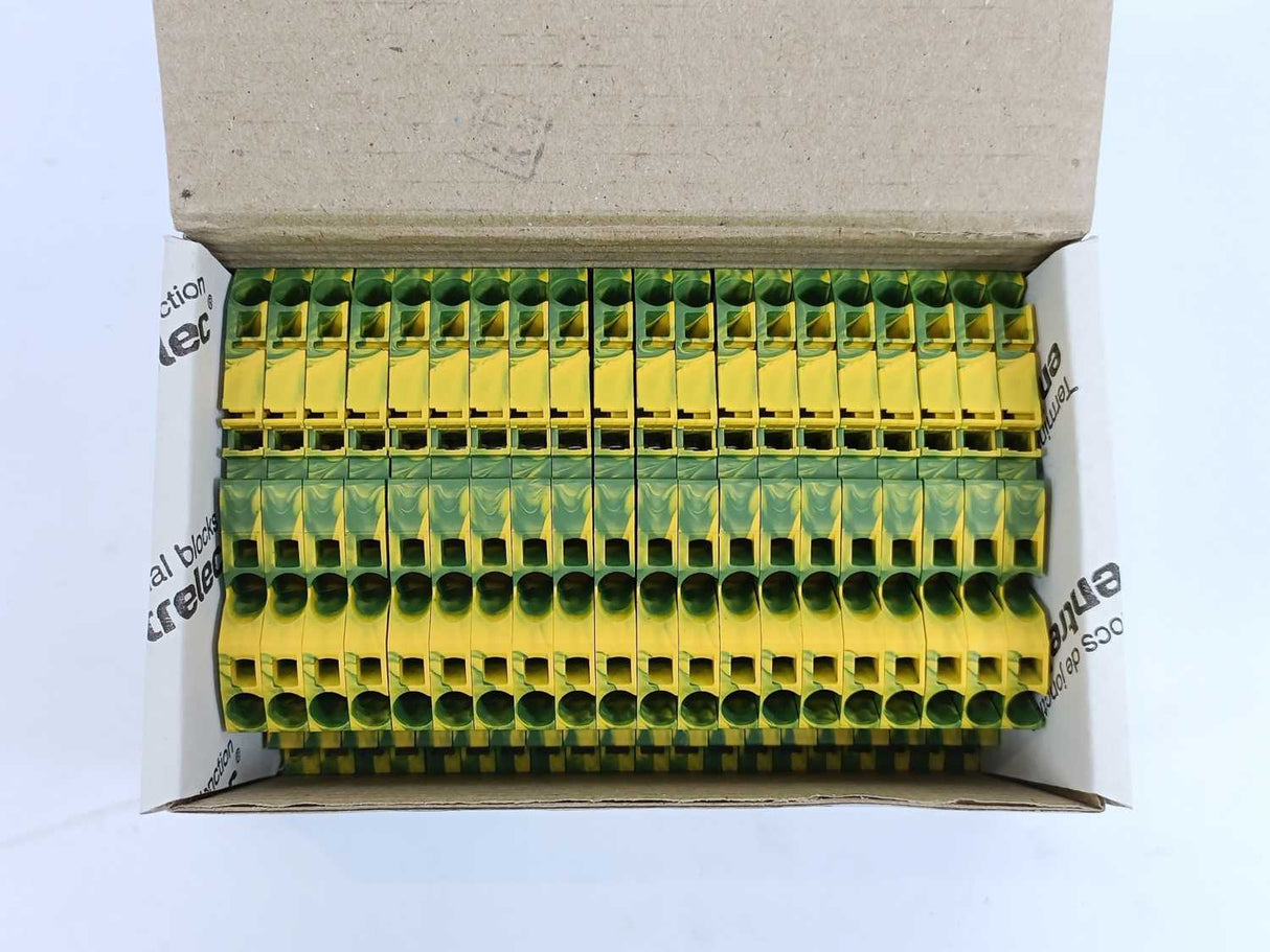 ABB 1SNK706151R0000 ZK4-PE-3P PI-Spring clamp Terminal Block 20 Pcs.