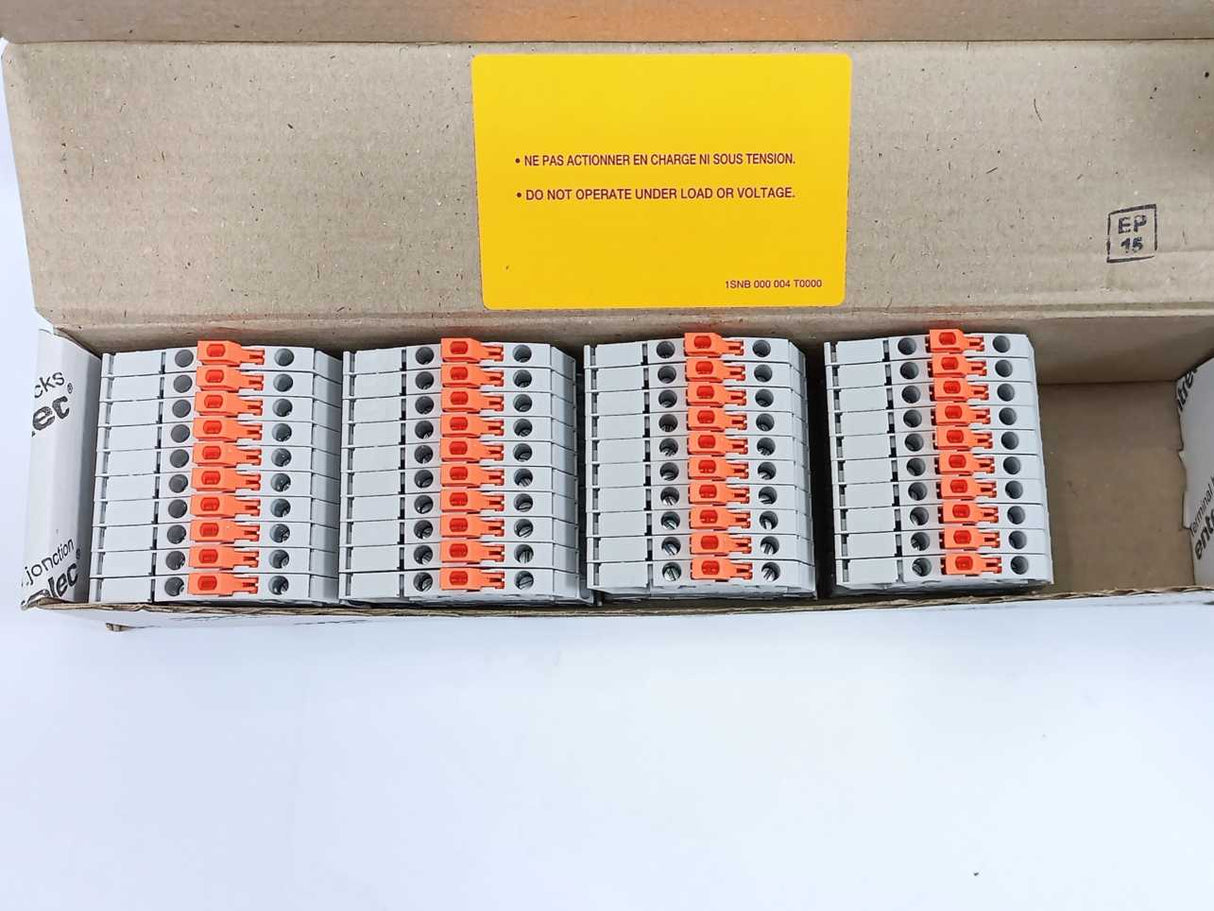ABB 1SNK705330R0000 ZK2.5-S PI-Spring Terminal Blocks 40 Pcs.