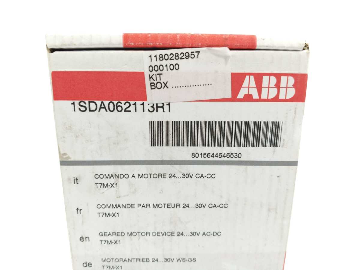 ABB 1SDA062113R1 Geared Motor Device T7M-X1 24...30Vac/dc