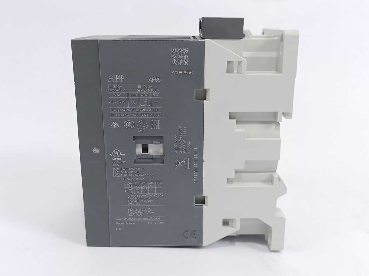 ABB 1SBL387001R1200 AF65-30-00-12 48-130V50/60HZ-DC Contactor