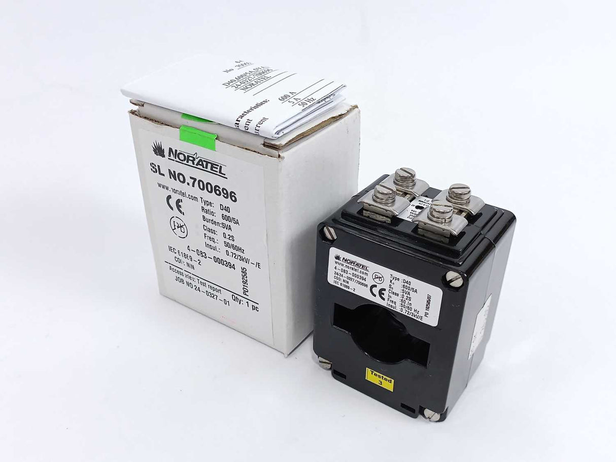 Noratel 4-083-000394 D40 CT Current Transformer
