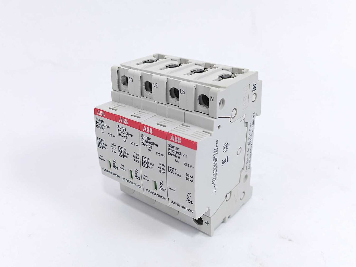 ABB 2CTB803973R1200 OVR T2-T3 3N 20-275 P QS Surge Protective Device