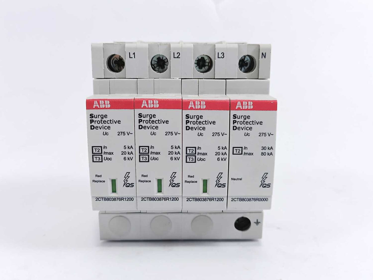 ABB 2CTB803973R1200 OVR T2-T3 3N 20-275 P QS Surge Protective Device
