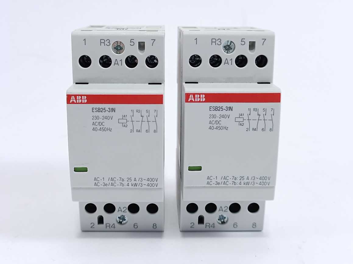 ABB 2CDC103043M6801 ESB25-31N Installation Contactor, Batch of 2 pcs.