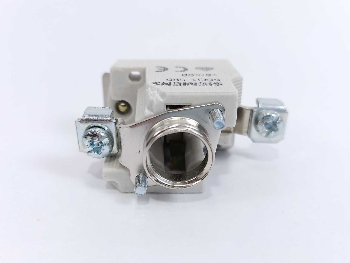 Siemens 5SG1 595 Single-Pole NEOZED Fuse Base, Batch of 7 pcs