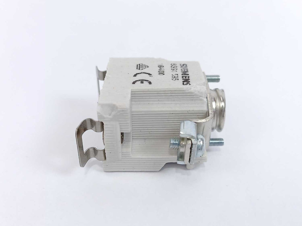 Siemens 5SG1 595 Single-Pole NEOZED Fuse Base, Batch of 7 pcs