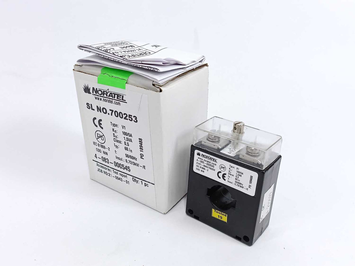 Noratel 4-083-000545 V1 Current Transformer 100/5A