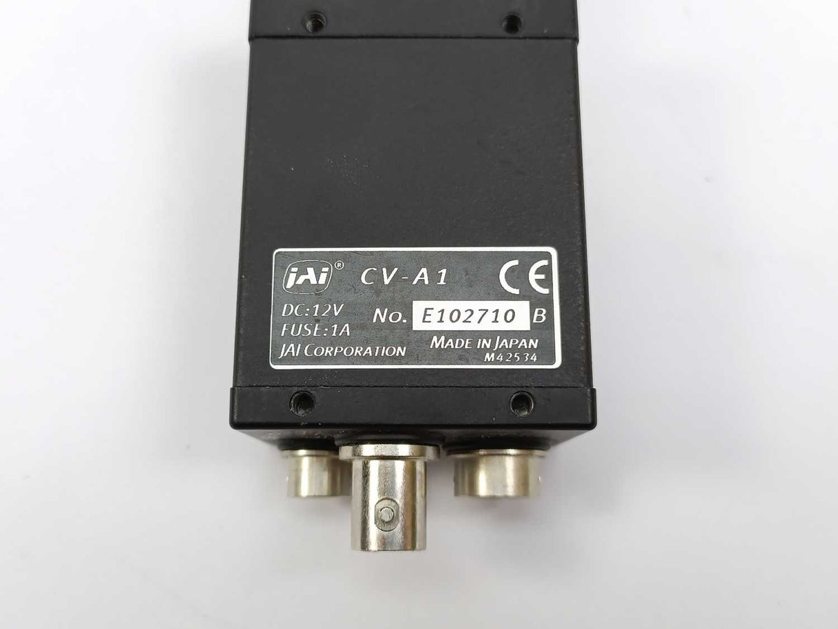 IAI CV-A1 Industrial Camera 12V 1A w/ PENTAX 12mm TV Lens 1:1.4