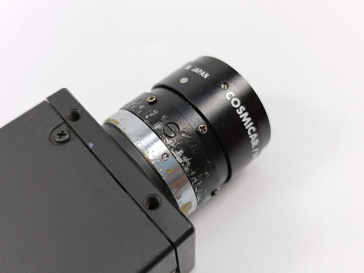 IAI CV-A1 Industrial Camera 12V 1A w/ PENTAX 12mm TV Lens 1:1.4