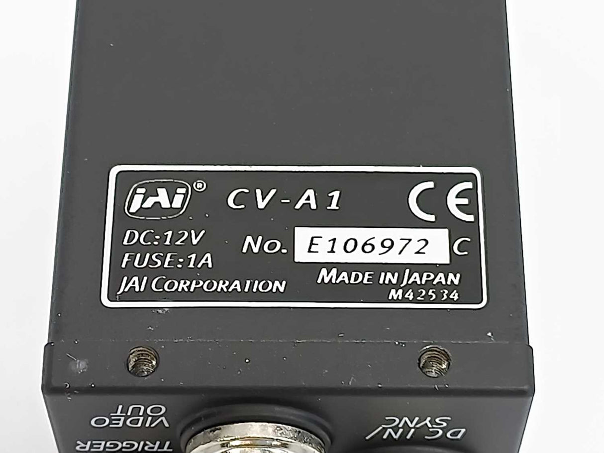 JAI CV-A1 Industrial Camera 12V 1A