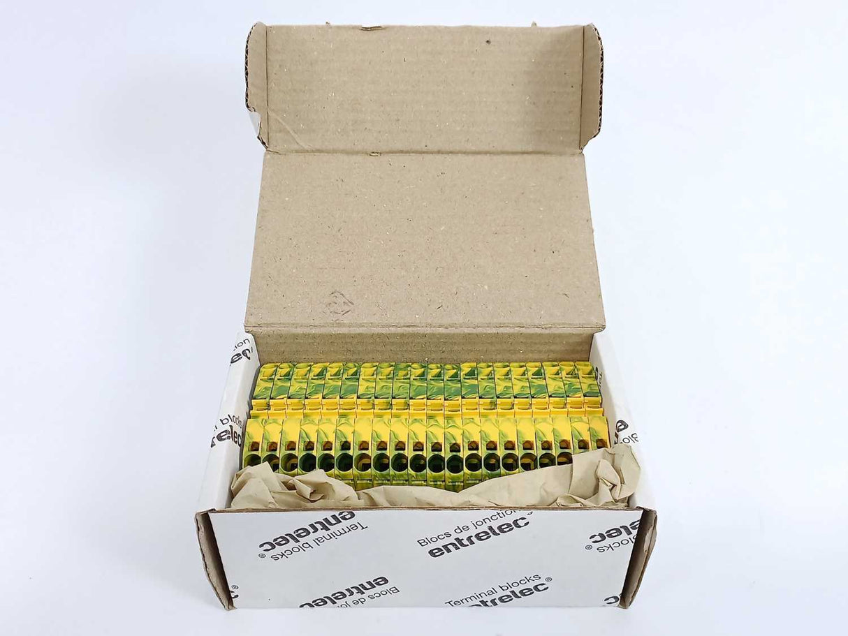ABB 1SNK706150R0000 ZK4-PE PI-Spring clamp Terminal Block 20 Pcs.