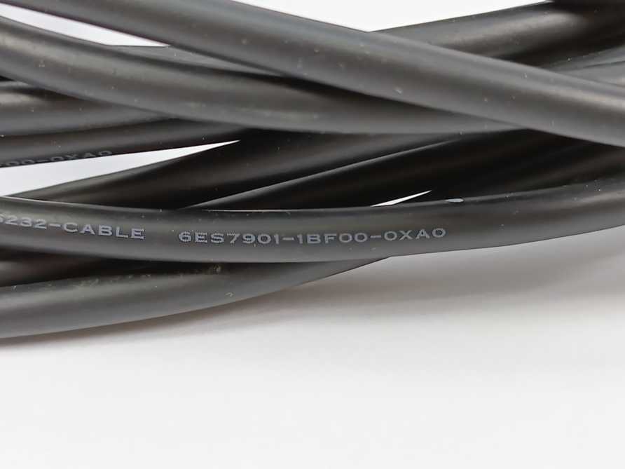 Siemens 6ES7901-1BF00-0XA0 RS-232 Cable