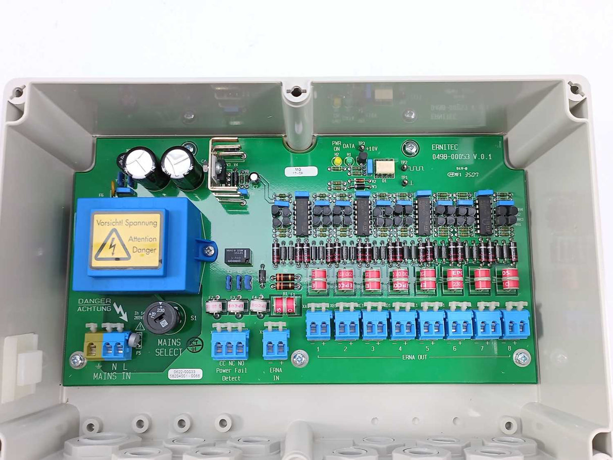 Siemens / Ernitec BED-108/2 0498-00053 Signal Distribution Unit