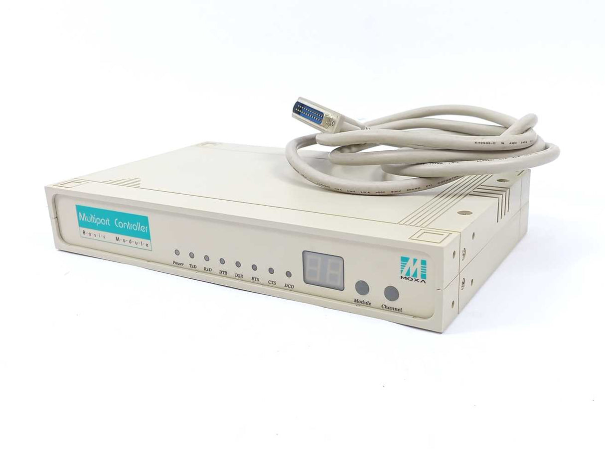 Moxa C32080T Multiport Controller Basic Module w/ Cable