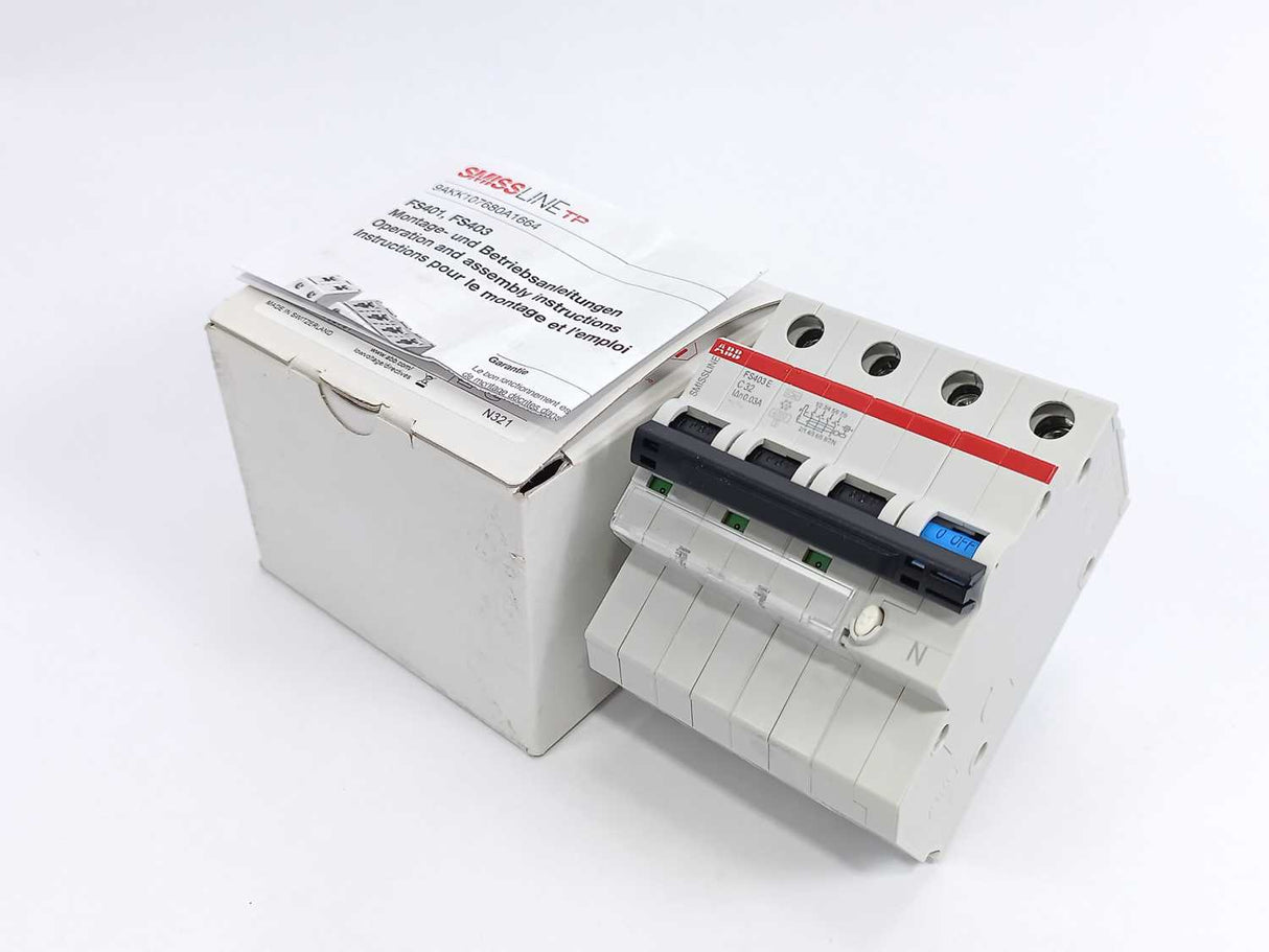 ABB 2CCL564111E0324 FS403E-C32/0.03 Residual Current Circuit Breaker RCBO