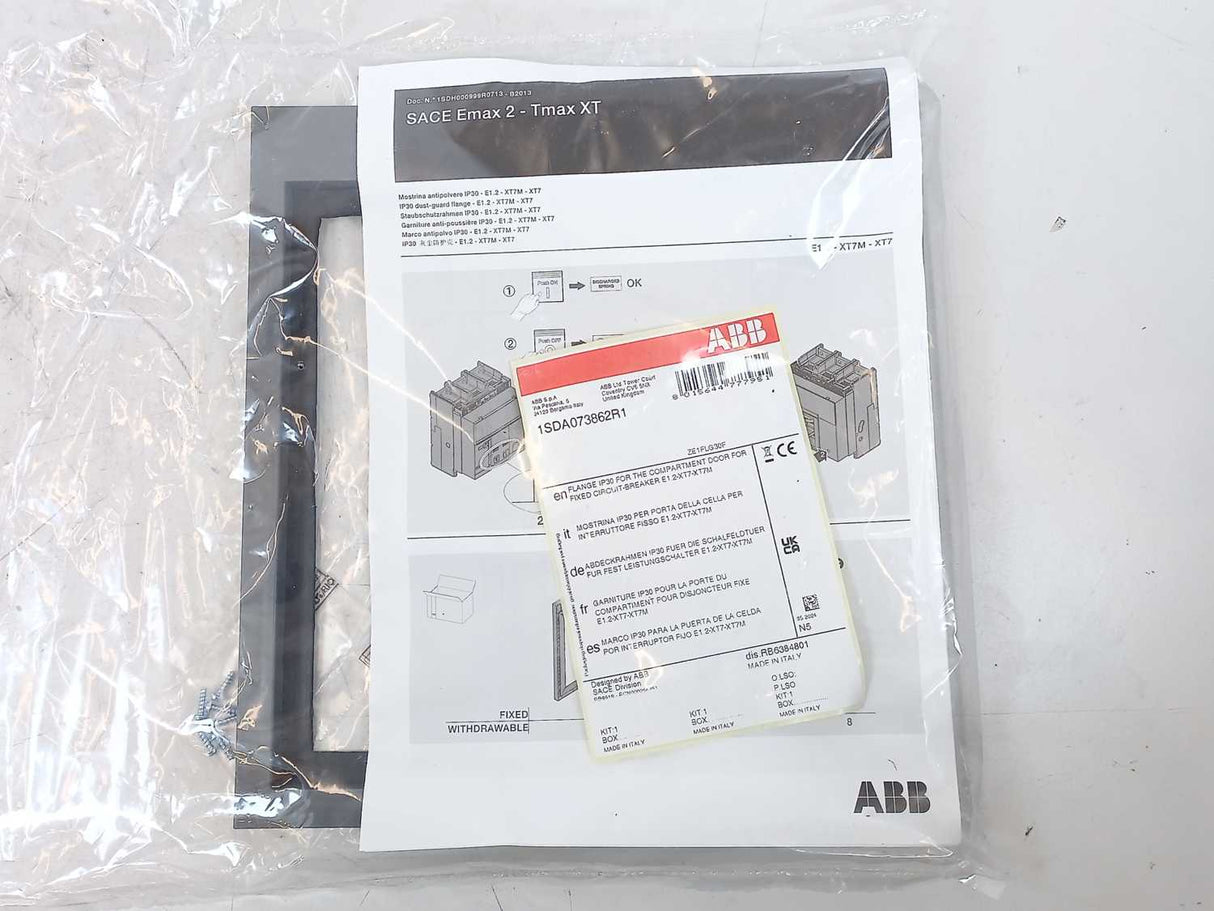 ABB 1SDA100839R1 XT7S 1000 Ekip Touch LSI In=1000A 3p F F Circuit Breaker