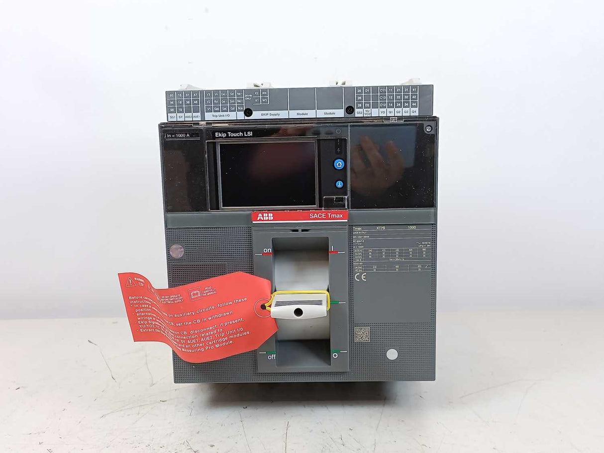 ABB 1SDA100839R1 XT7S 1000 Ekip Touch LSI In=1000A 3p F F Circuit Breaker