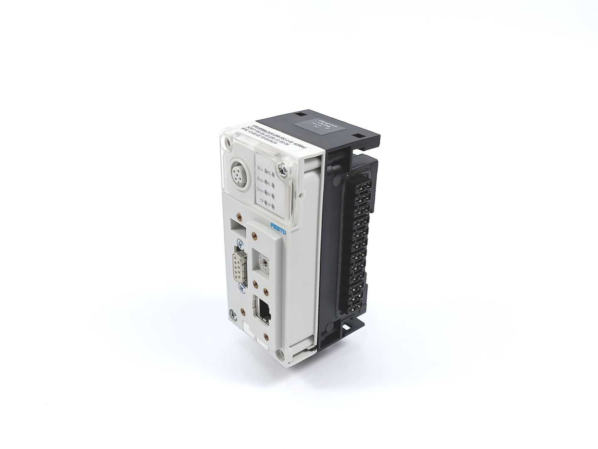 Festo 529041 CPX-FEC-1-IE Control Block w/ 541244 Interlinking Block