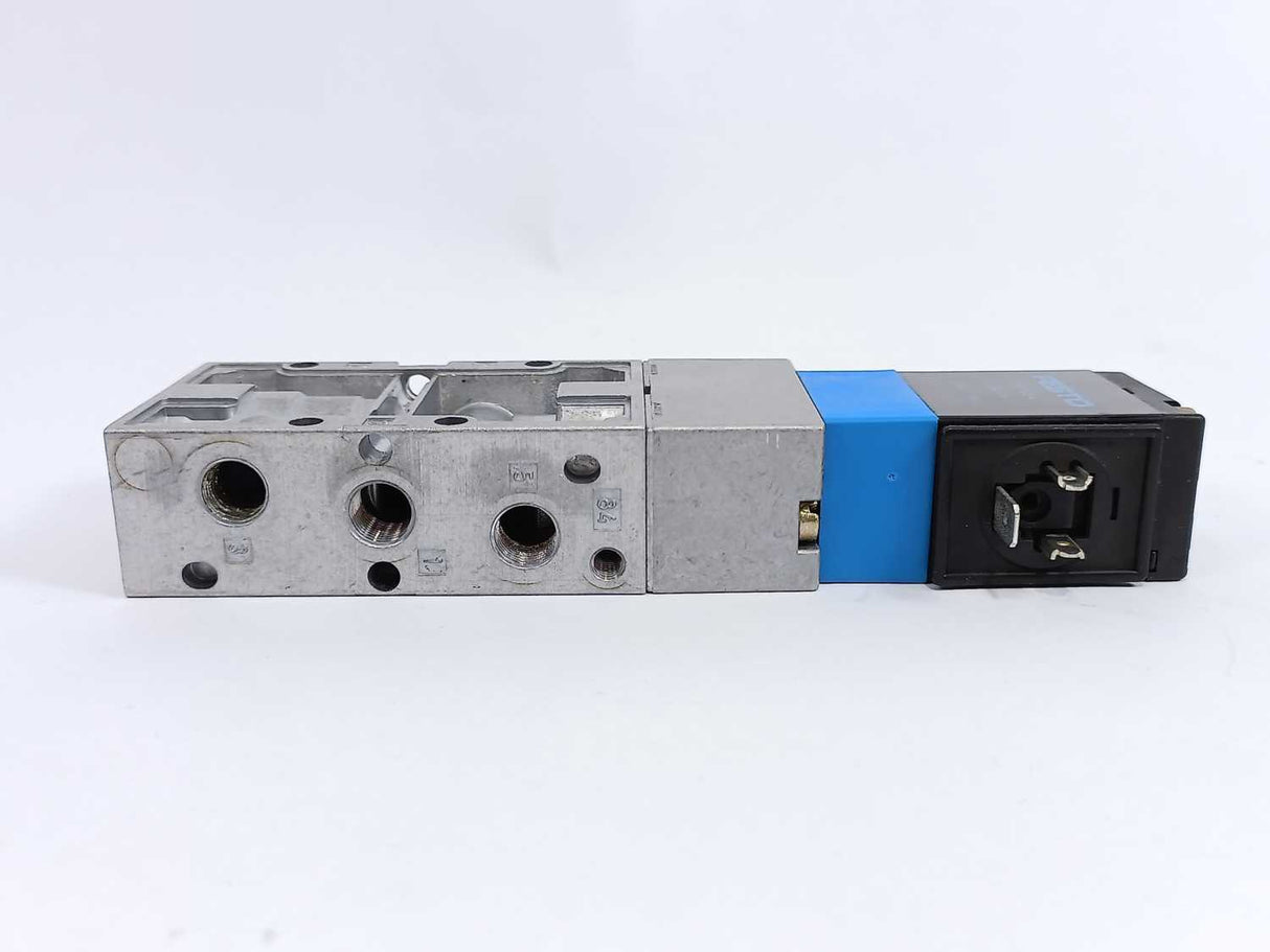 Festo 114900 MVH-5-1/8-B-VI Solenoid Valve w/ 13464