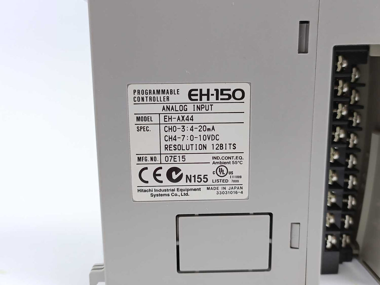 HITACHI EH-AX44 EH-150 Analog Input Module