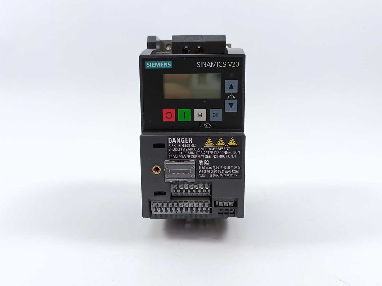 Siemens 6SL3210-5BB15-5BV1 SINAMICS V20, 1AC 230V 0,55kW Inverter