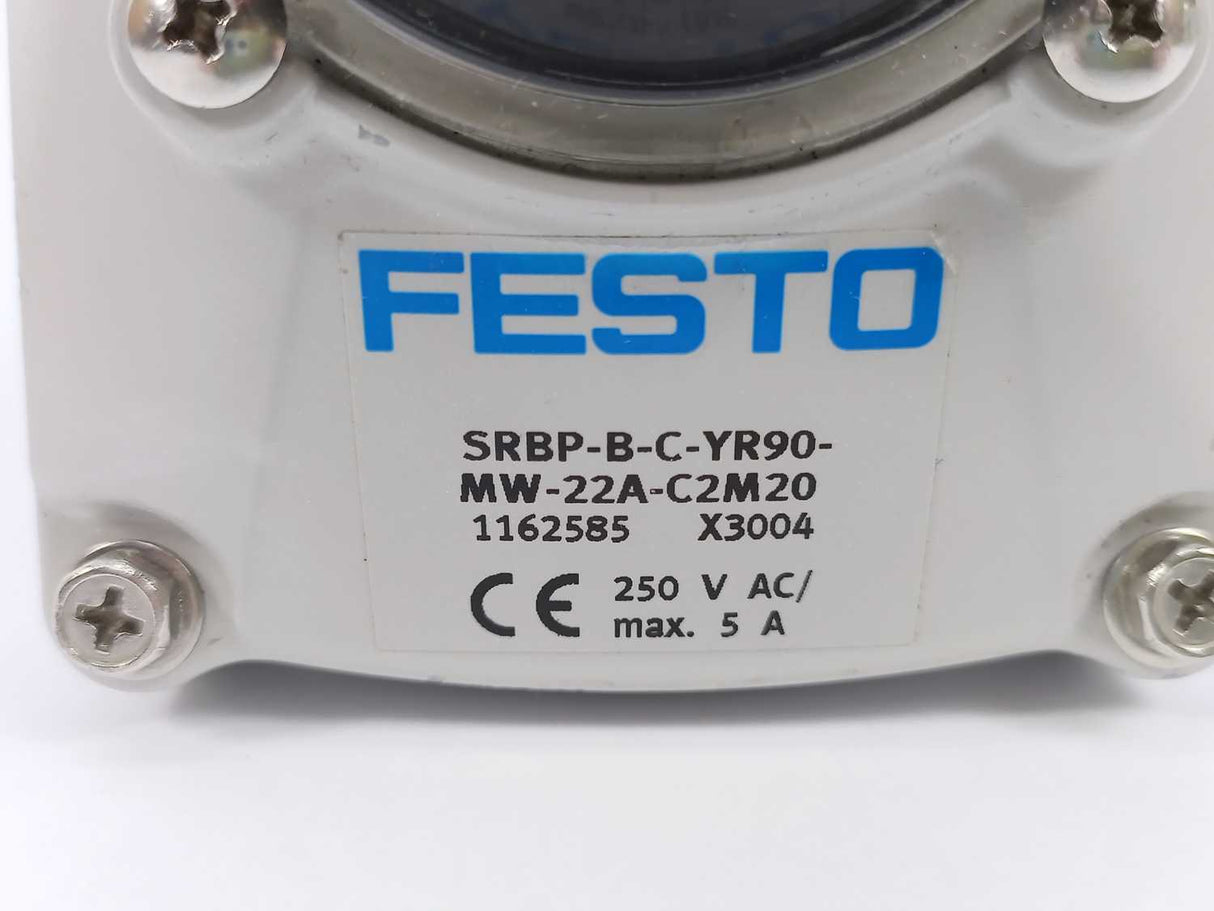 Festo 1162585 SRBP-B-C-YR90-MW-22A-C2M20 Sensorbox 250 V AC