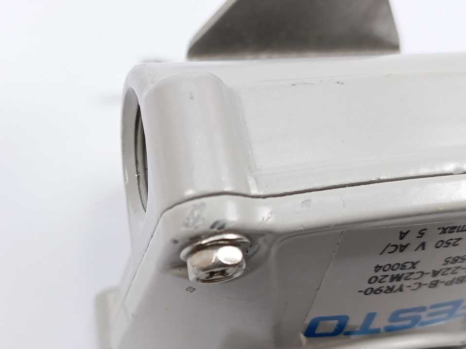 Festo 1162585 SRBP-B-C-YR90-MW-22A-C2M20 Sensorbox 250 V AC