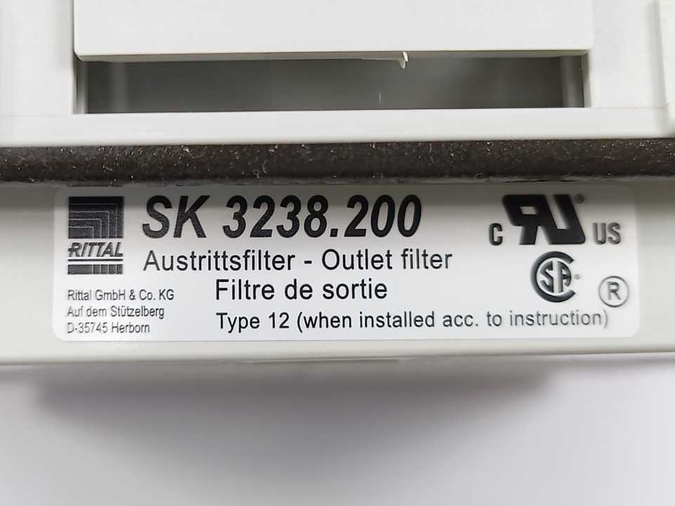 Rittal SK 3238.200 Air Outlet Filter
