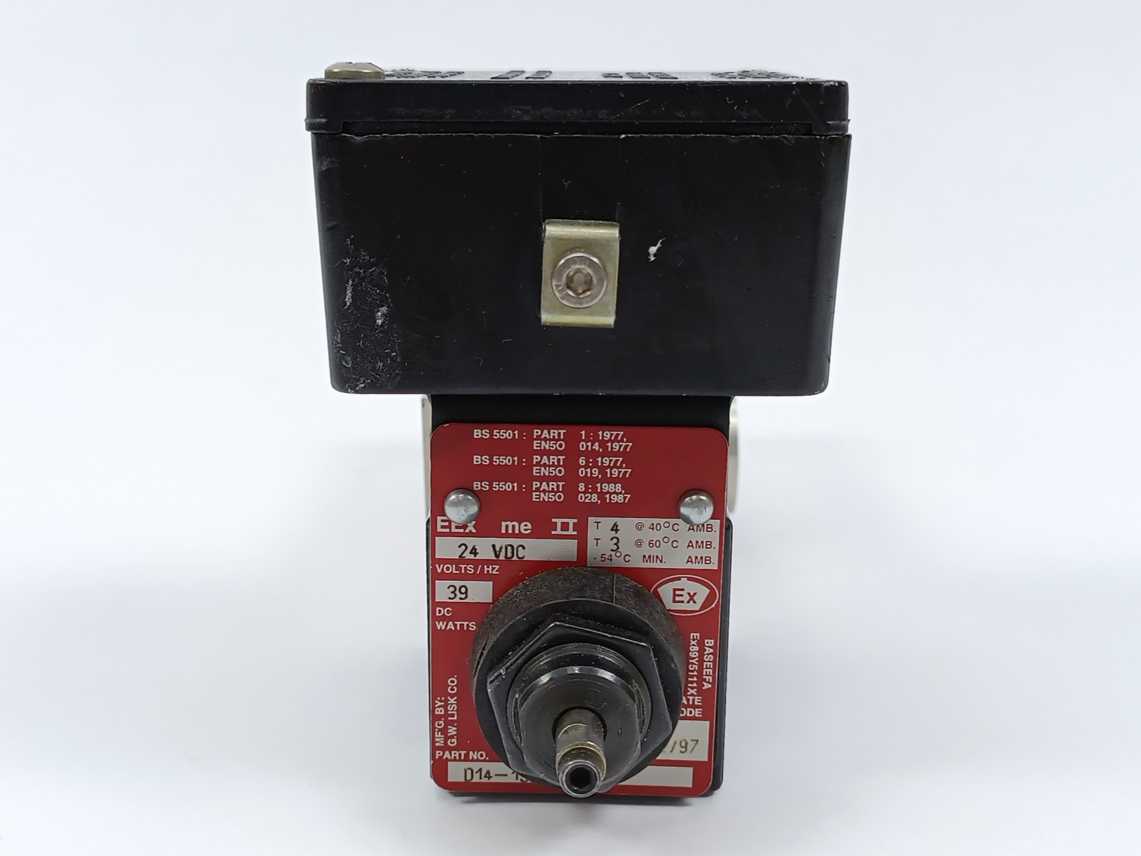 G.W. Lisk Co. D14-157PD-139D Solenoid Operated w/ AFV 01C EGT V7044 Manifold