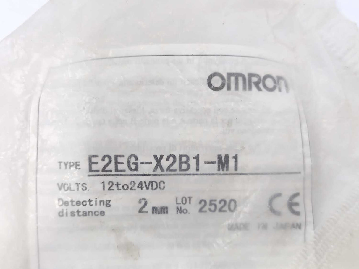 OMRON E2EG-X2B1-M1 Proximity Switch 12-24VDC