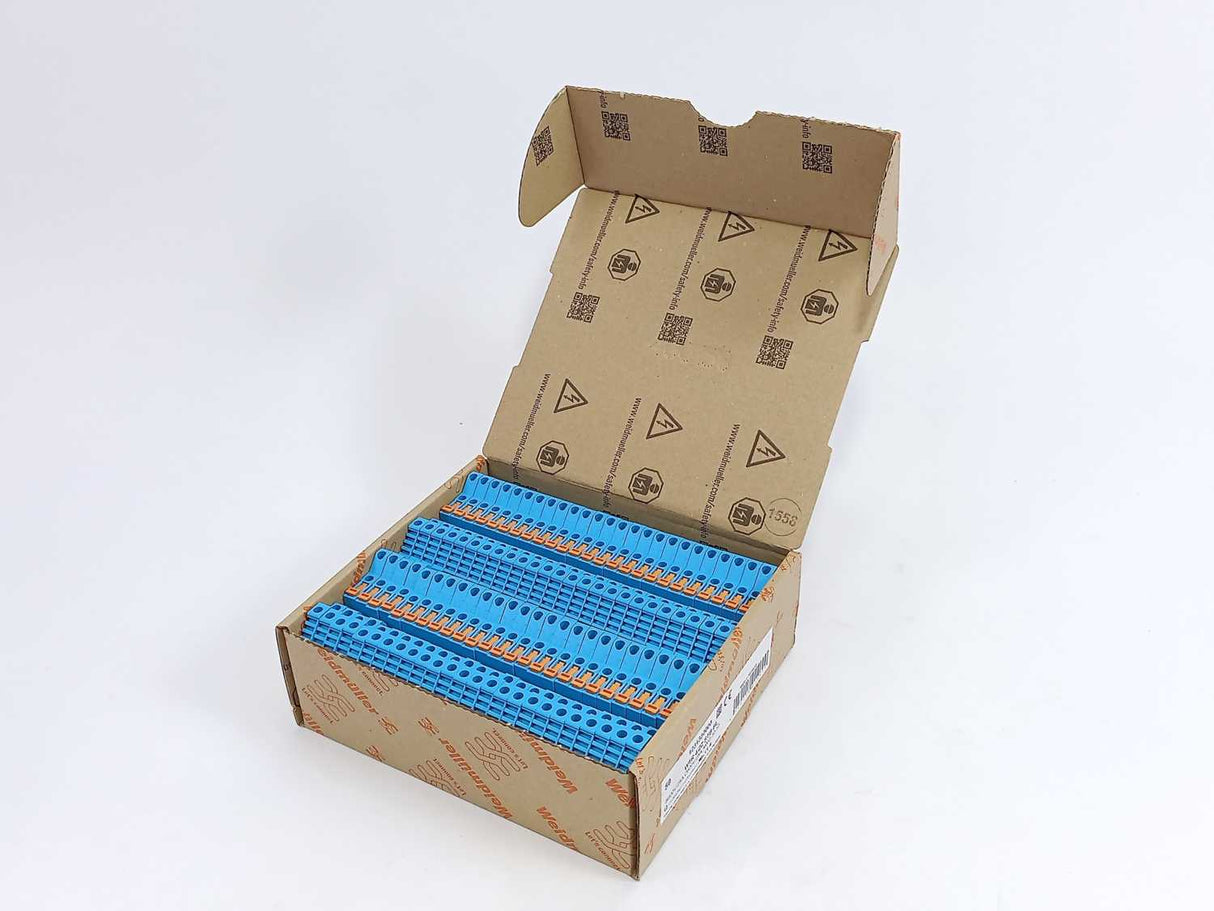 Weidmüller 1231330000 Terminal Block WTR 4/ZZ STB BL 50 Pcs.