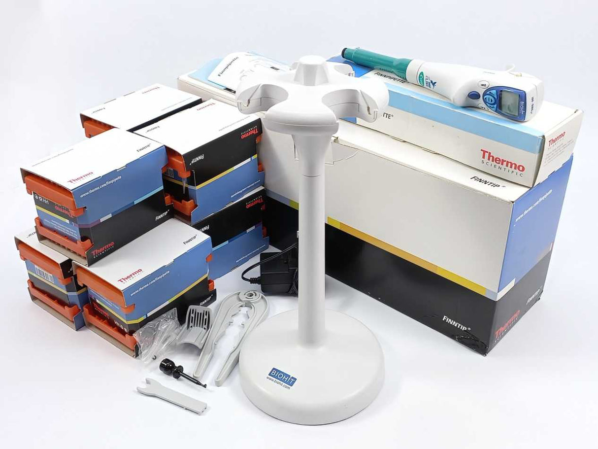 Biohit 730991 Pipette Charging Carousel for 4 Pipettes W:eLine e5000 100-5000 μL
