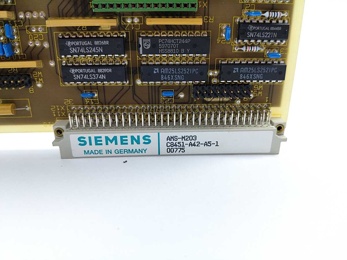 Siemens C8451-A42-A5-1 0775 SICOMP AMS-M203 DIGITAL IN/OUTPUT MODULE