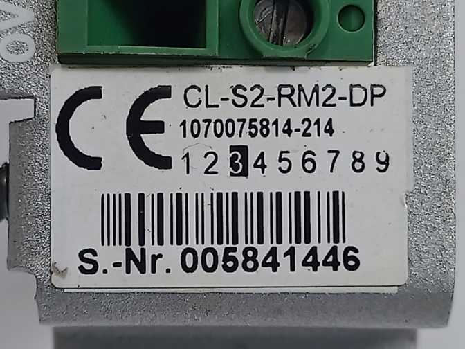 Bosch CL-S2-RM2-DP Profibus 1070075814-214