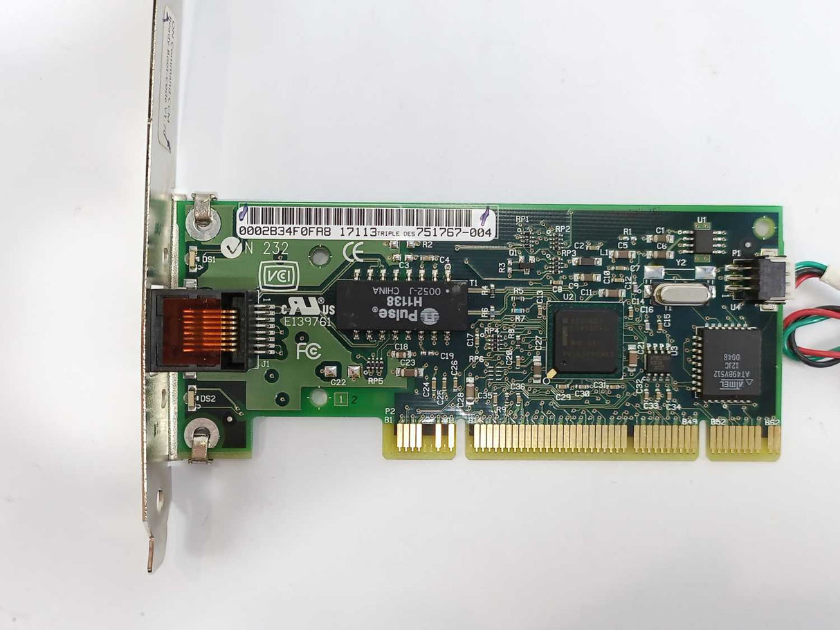 Intel A36225-001 Ethernet Adapter Board, 100TX, 3892I924, 751767-004, 17113