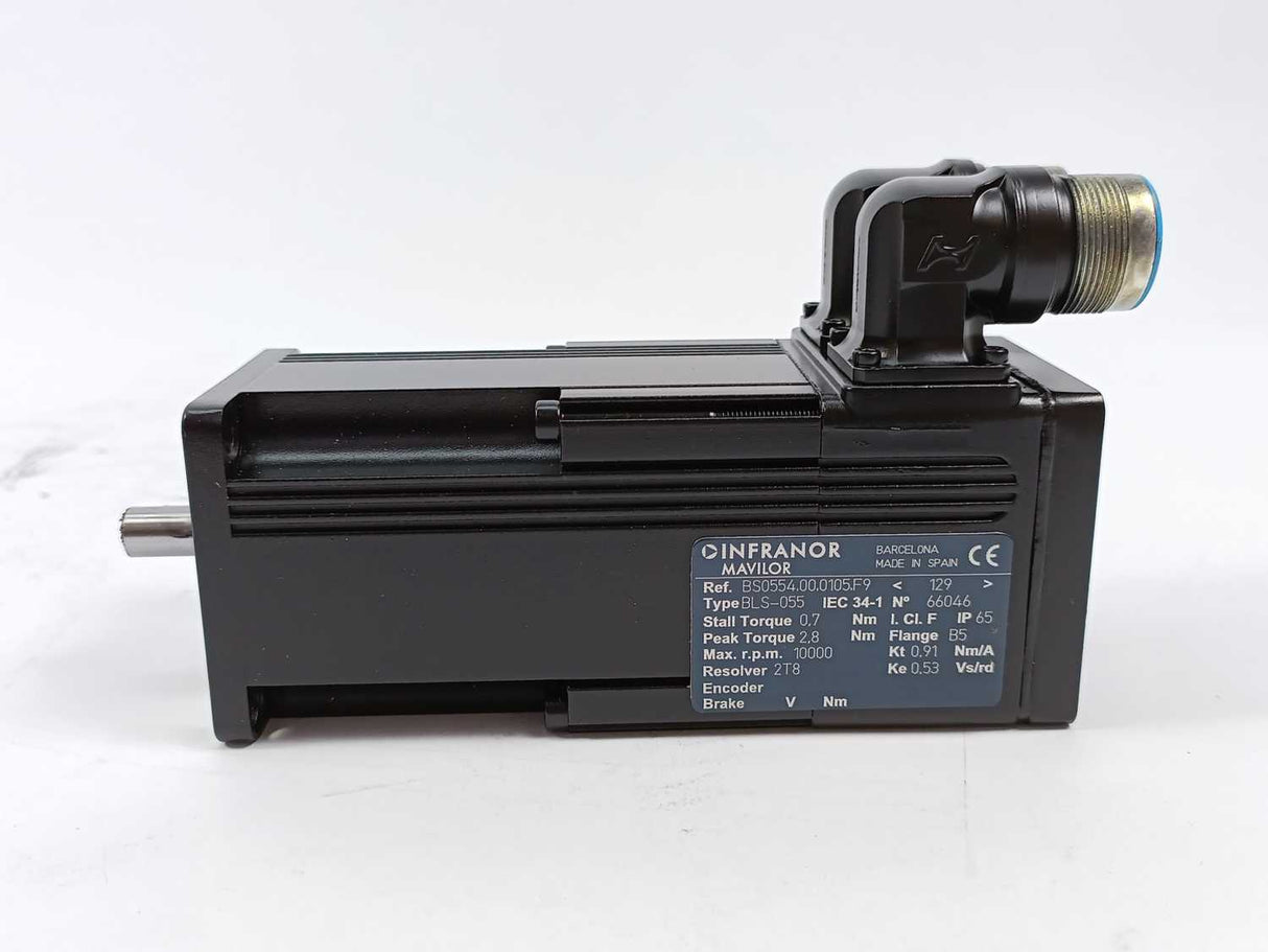 Infanor / Mavilor BS0554.00.0105.F9 Servo Motor, BLS-055