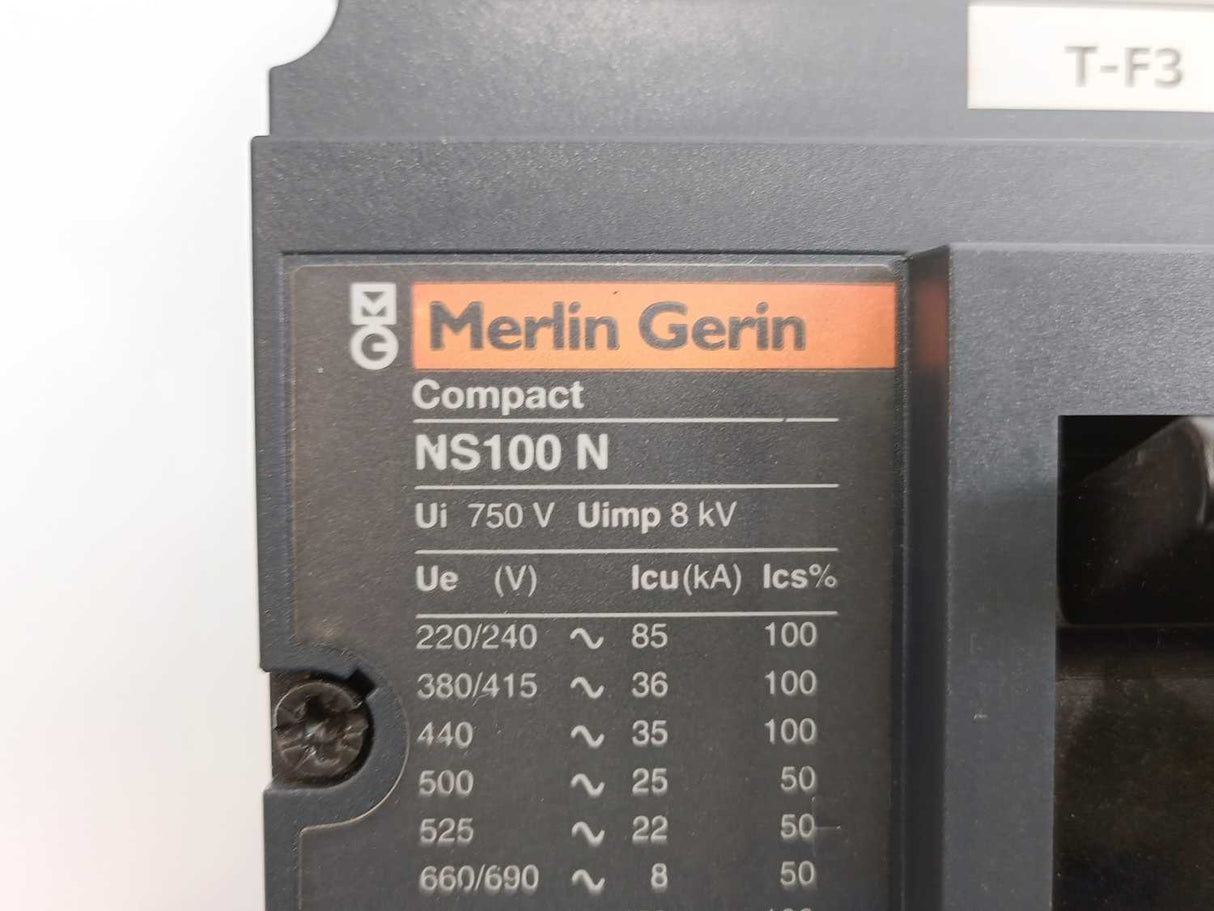 Schneider Electric NS100-160-250 N/H/NA Power Connection NS100 N