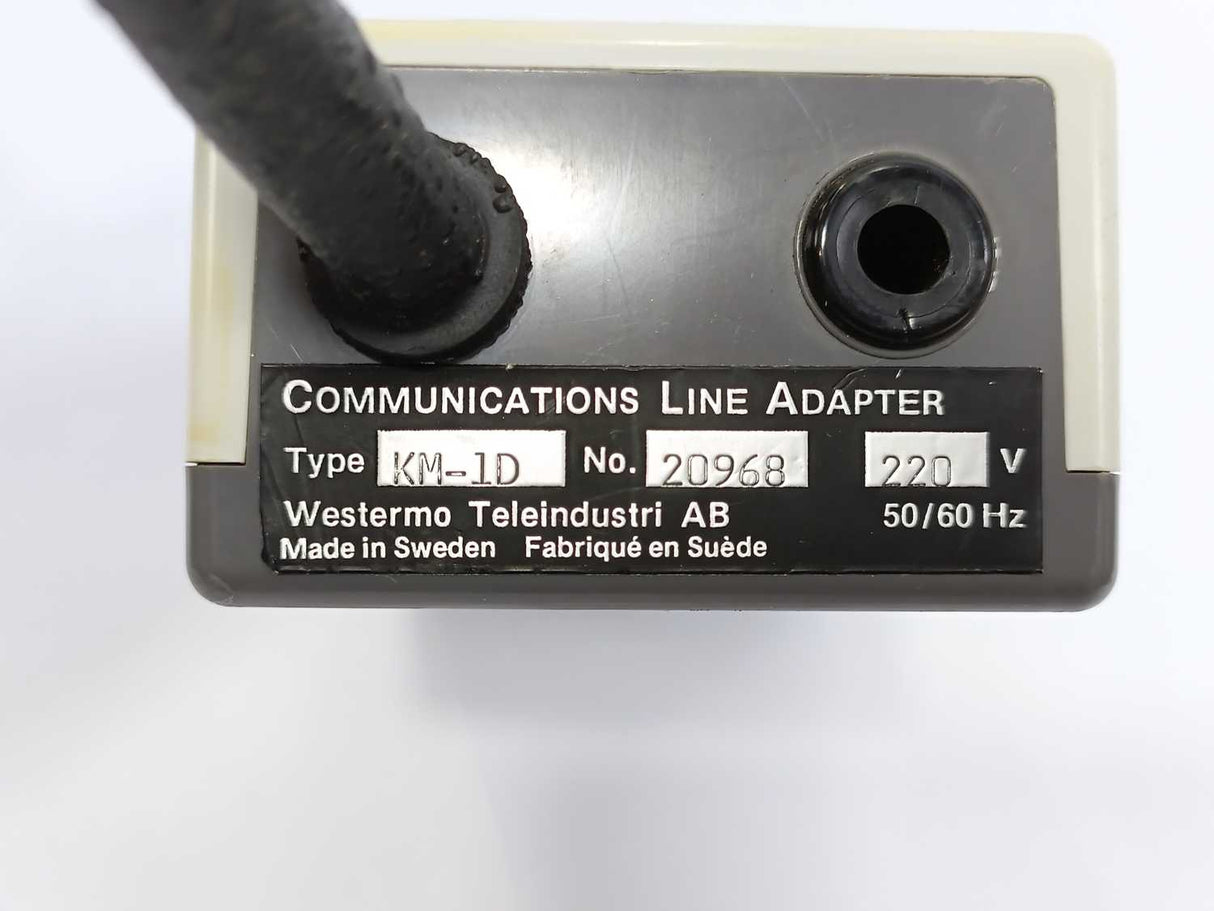 Westermo Teleindustri KM-1D Communications Line Adapter, 20968, 220V, 50/60Hz