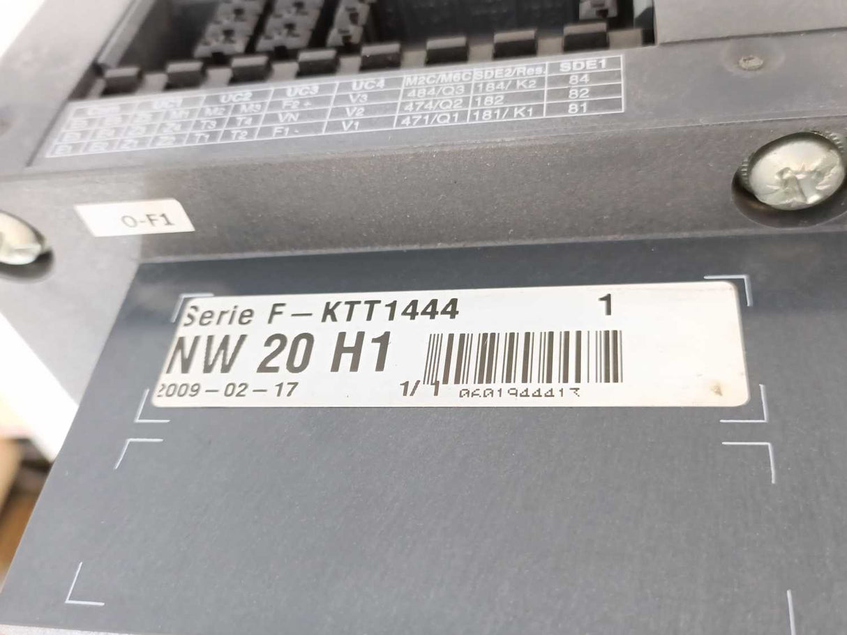 Schneider Electric NW20H1 Circuit Breaker Masterpact, Ui-1000V, Uimp-12kV
