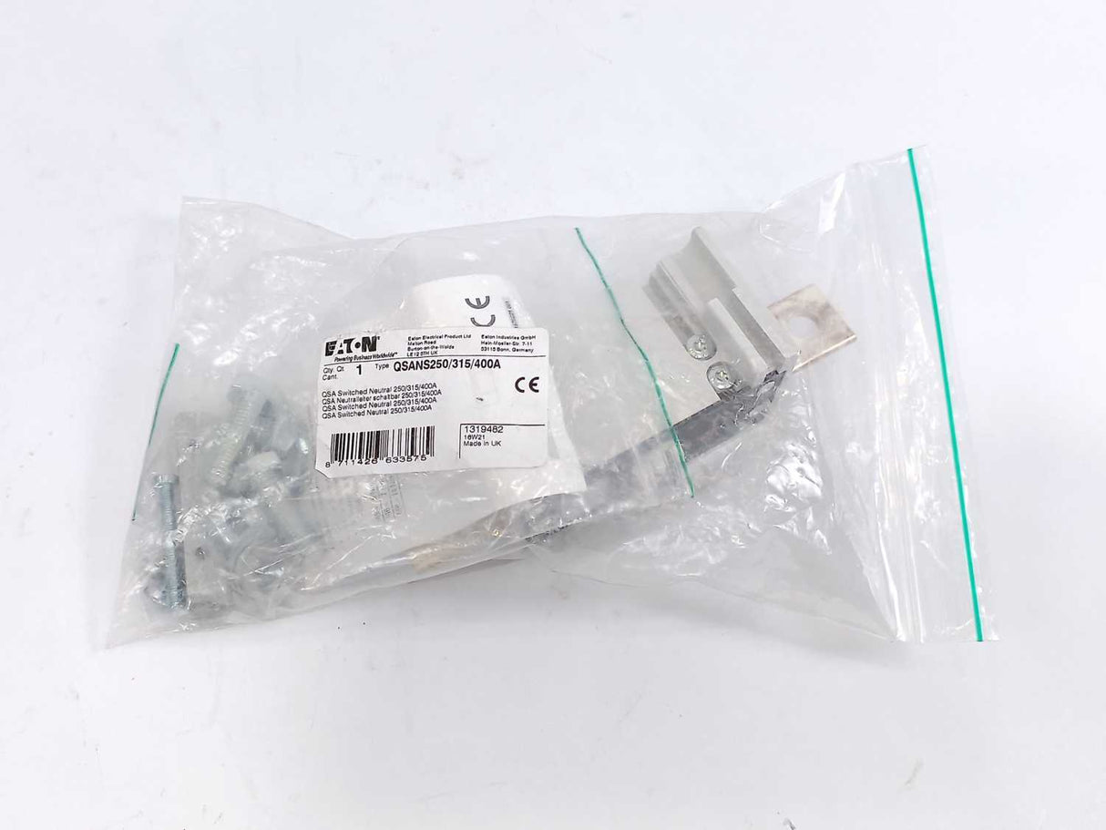 Eaton 1319482 Conductor QSANS250/315/400A