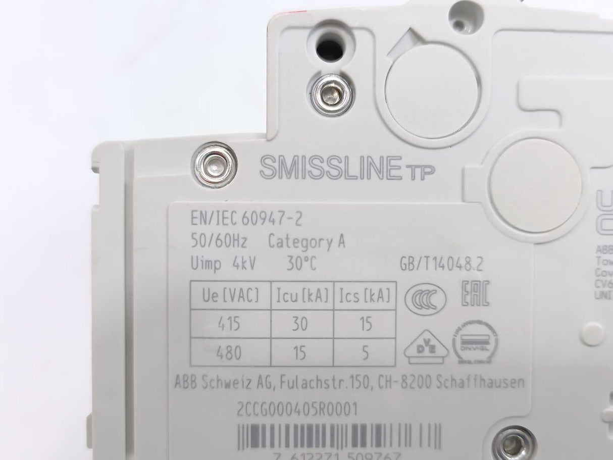 ABB 2CCG000405R0001 Miniature Circuit Breaker S403P-C25NP