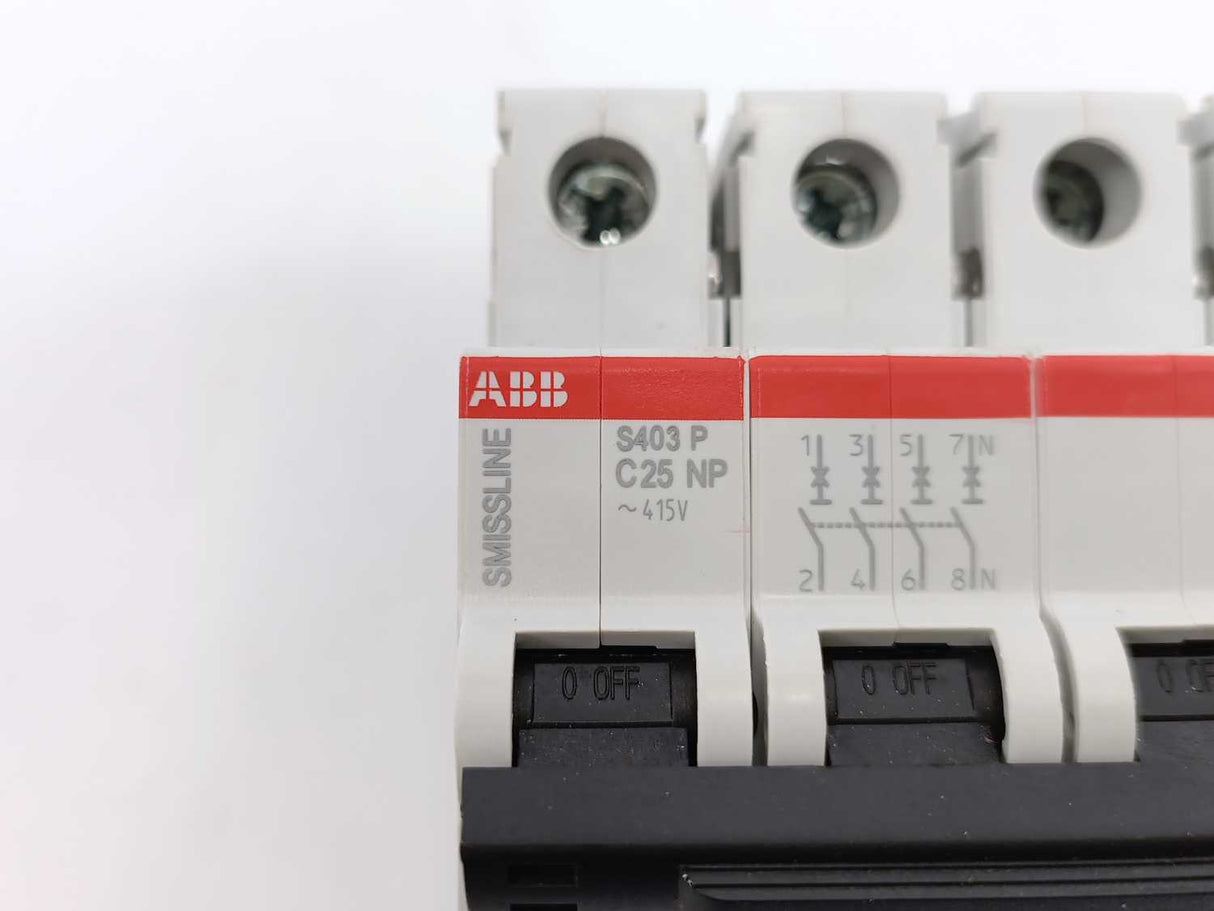 ABB 2CCG000405R0001 Miniature Circuit Breaker S403P-C25NP
