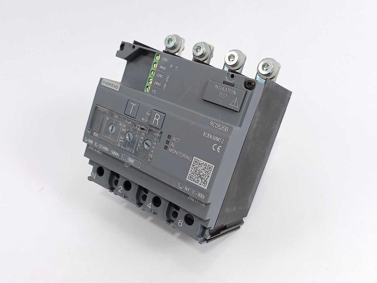 Siemens 3VA9114-0RL21 RCD-Module RCD520B