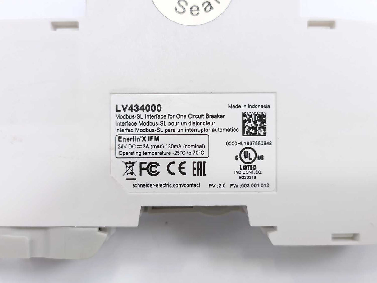 Schneider Electric LV434000 Modbus-SL Interface for One Circuit Breaker