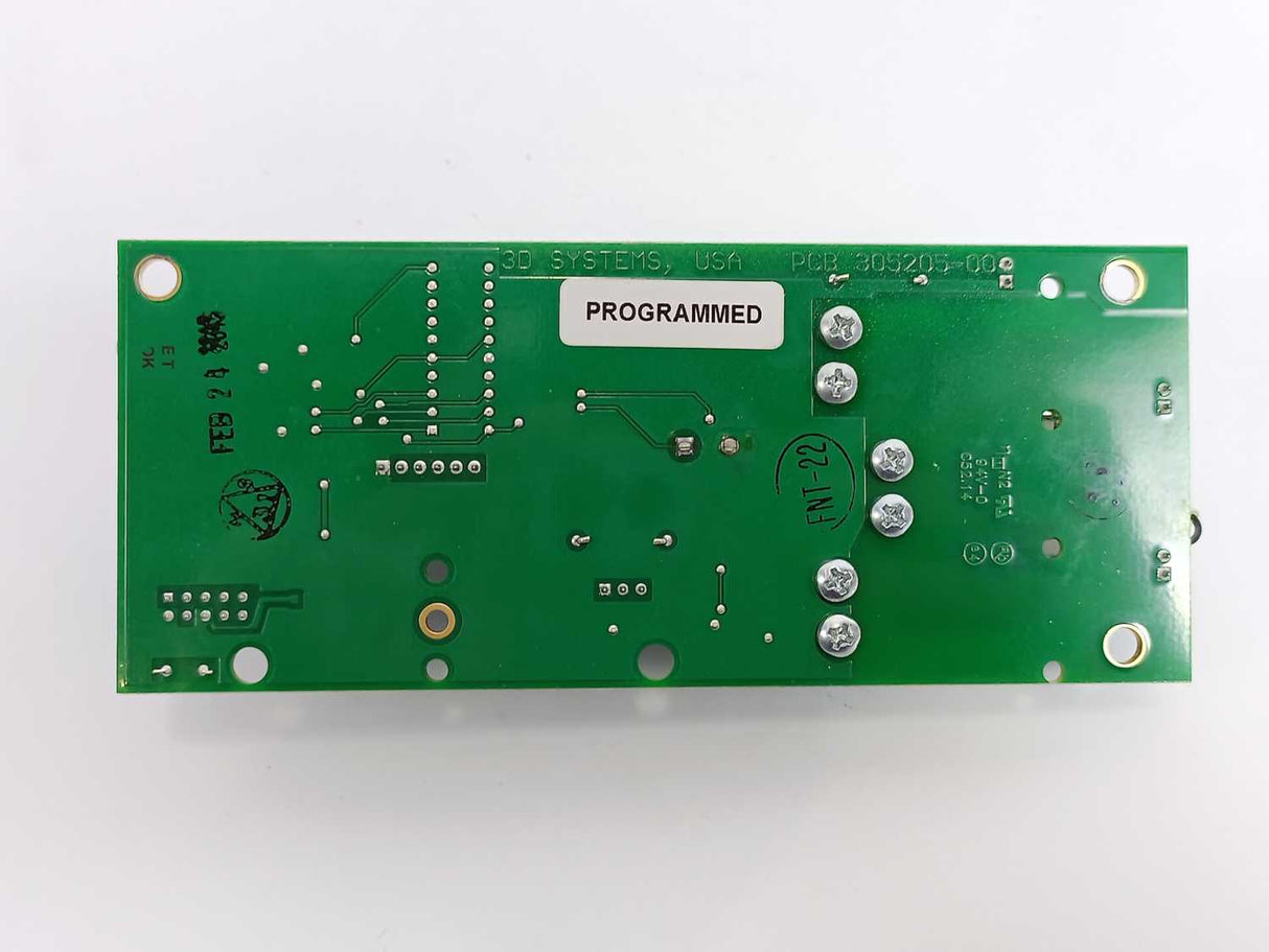 3D Systems Corporation GC15090091 305205-00 Vacuum2 Board RHB3B6H85B