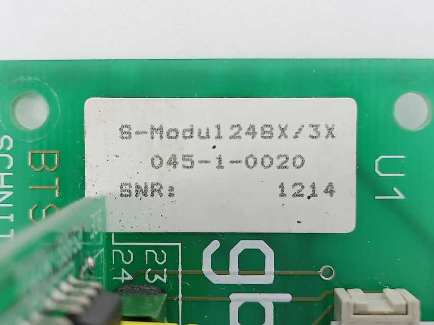 GBO 045-4-7005 Interface Module 248X/3X-V1.1