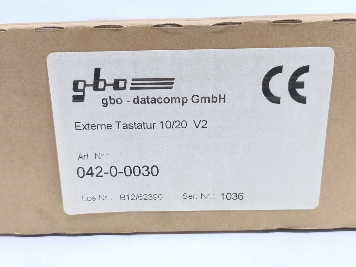 GBO-Datacomp 042-0-0030 EXTAST 10/20 V2 External Expansion Board