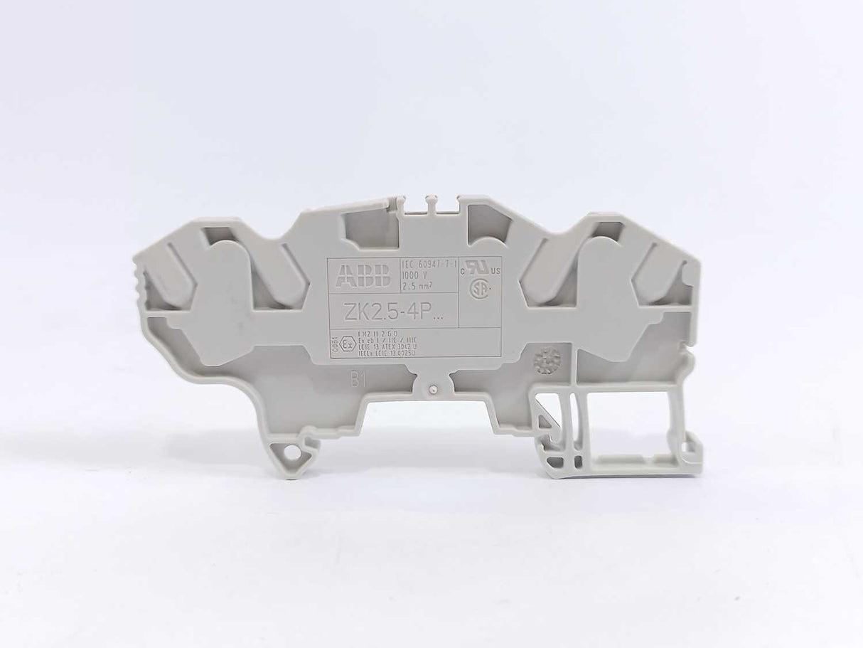 ABB 1SNK705012R0000 ZK2.5-4P Spring Clamp Terminal Block Batch 38 Pcs.